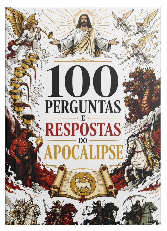 Capa do bônus 100 Perguntas e Respostas sobre o Apocalipse