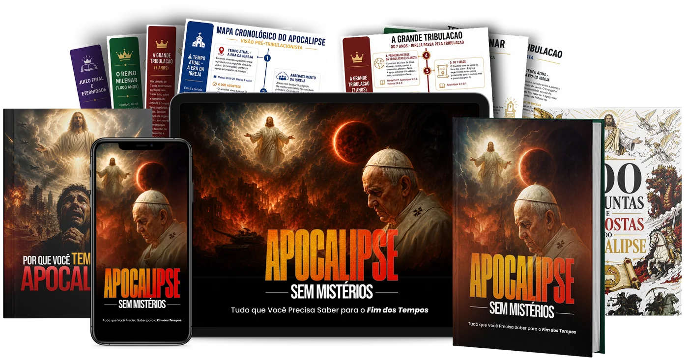 Pack completo Apocalipse Sem Mistérios: ebook, celular, tablet e todos os bônus